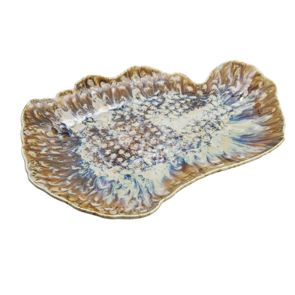 Półmisek płaski Reef Marine 30 x 20 cm Tognana