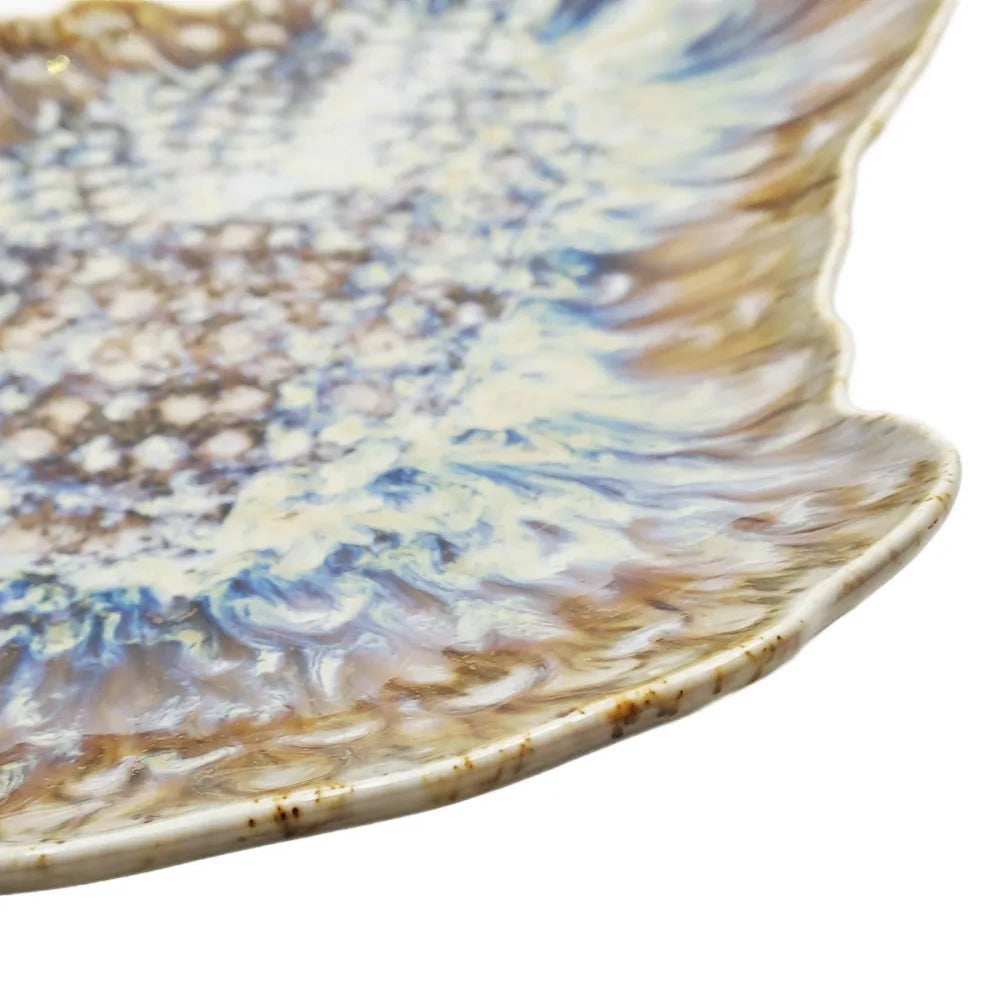 Półmisek płaski Reef Marine 30 x 20 cm Tognana