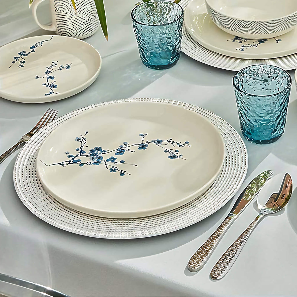 eleganckie sztućce z tłoczonym wzorem stal nierdzewna inspiracja orientale scapol