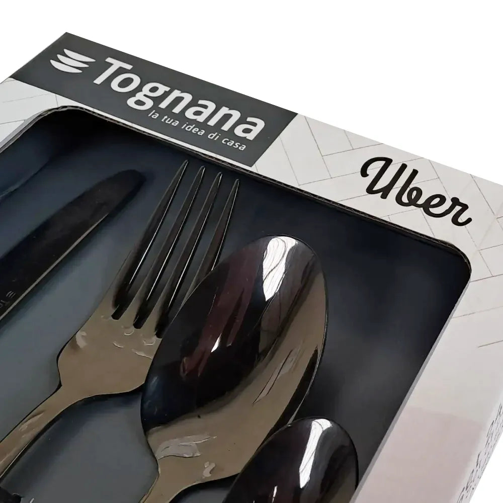 Komplet sztućców 24 elementy Uber - od  Scapol oficjalnego dysrtybutora marki Tognana  idealne na prezent 