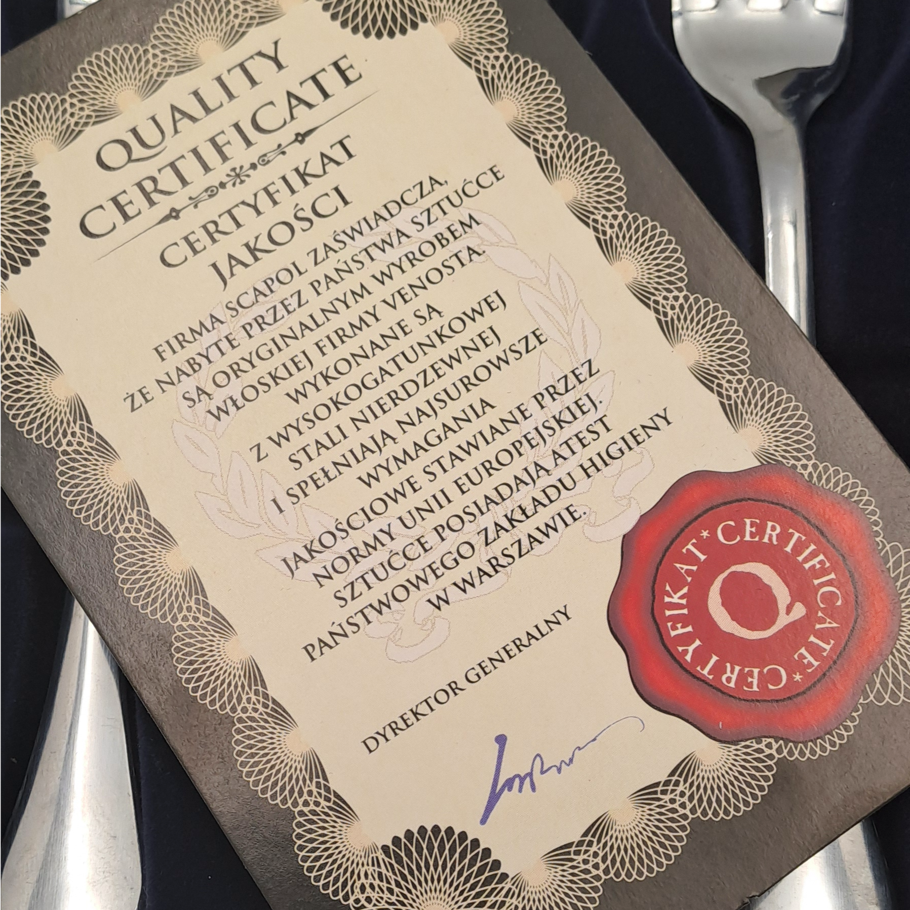 Komplet widelczyków deserowych 6 szt - Scapol  - 