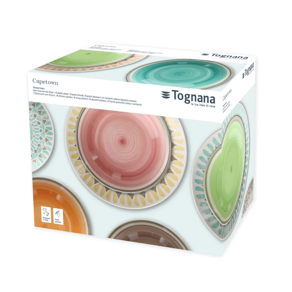 Serwis obiadowy Cape Town Tognana 18 elementów