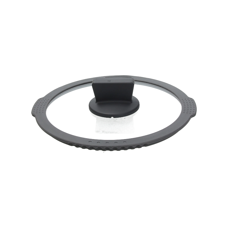 pokrywka szklana z silikonowym rantem 24 cm ambiziosa