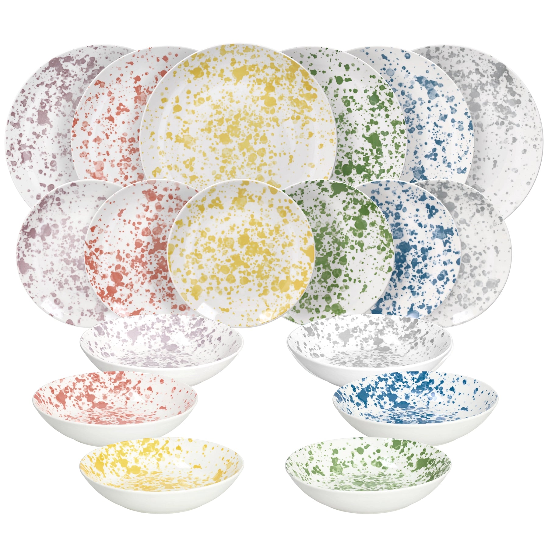 elegancki serwis obiadowy na prezent ślubny 6 osób Apulia Scapol Tognana