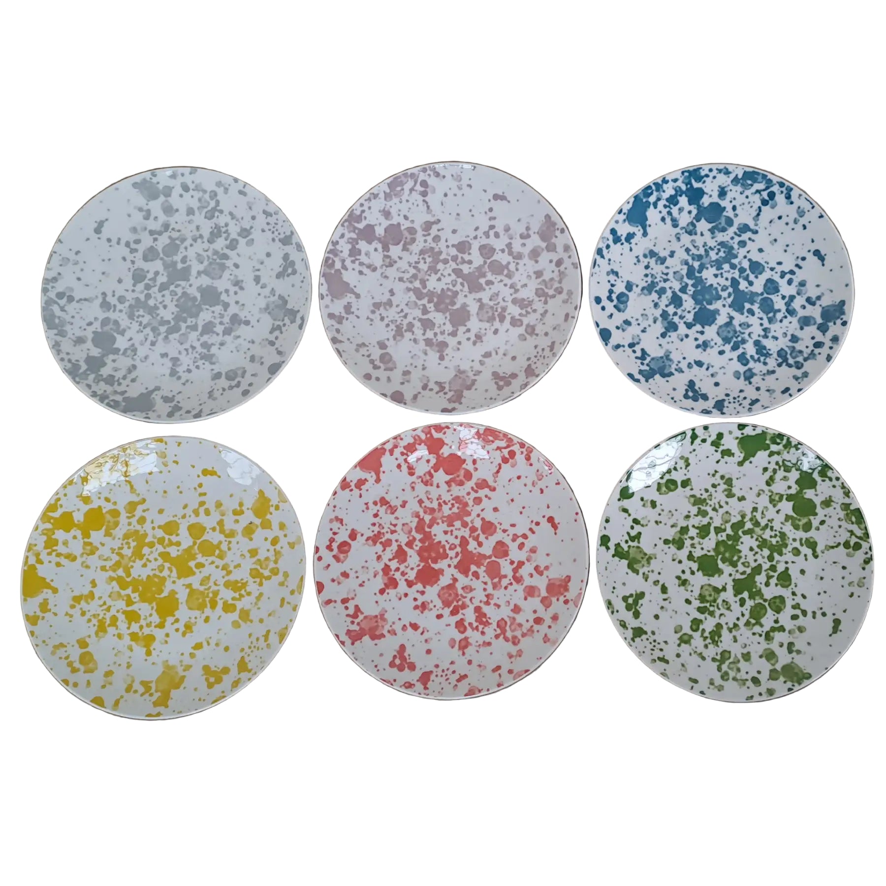 Serwis obiadowy Apulia Tognana 18 elementów - Scapol  - talerze obiadowe, do zupy i deserowe - porcelana - 6 kolorów- 