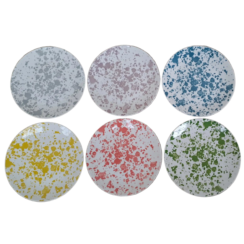 Serwis obiadowy Apulia Tognana 18 elementów - Scapol  - talerze obiadowe, do zupy i deserowe - porcelana - 6 kolorów