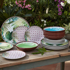 Serwis obiadowy Jungle Multicolor Tognana 18 elementów - Scapol  - 