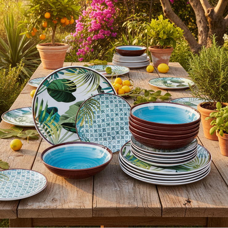 Serwis obiadowy Jungle Tognana 18 elementów - Scapol  - 