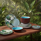 Serwis obiadowy Jungle Tognana 18 elementów - Scapol  - 