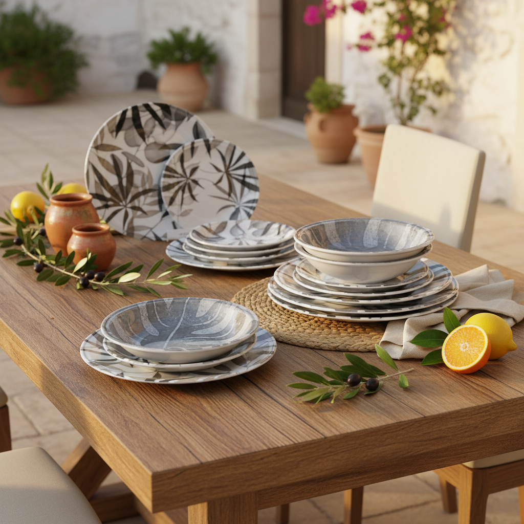 Serwis obiadowy Maiorca Tognana 18 elementów - Scapol  - 