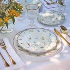 Serwis obiadowy scapol z porcelany Millefiori Tognana 18 elementów