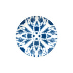 talerz do zupy mirage głęboki widok z góry na białym tle