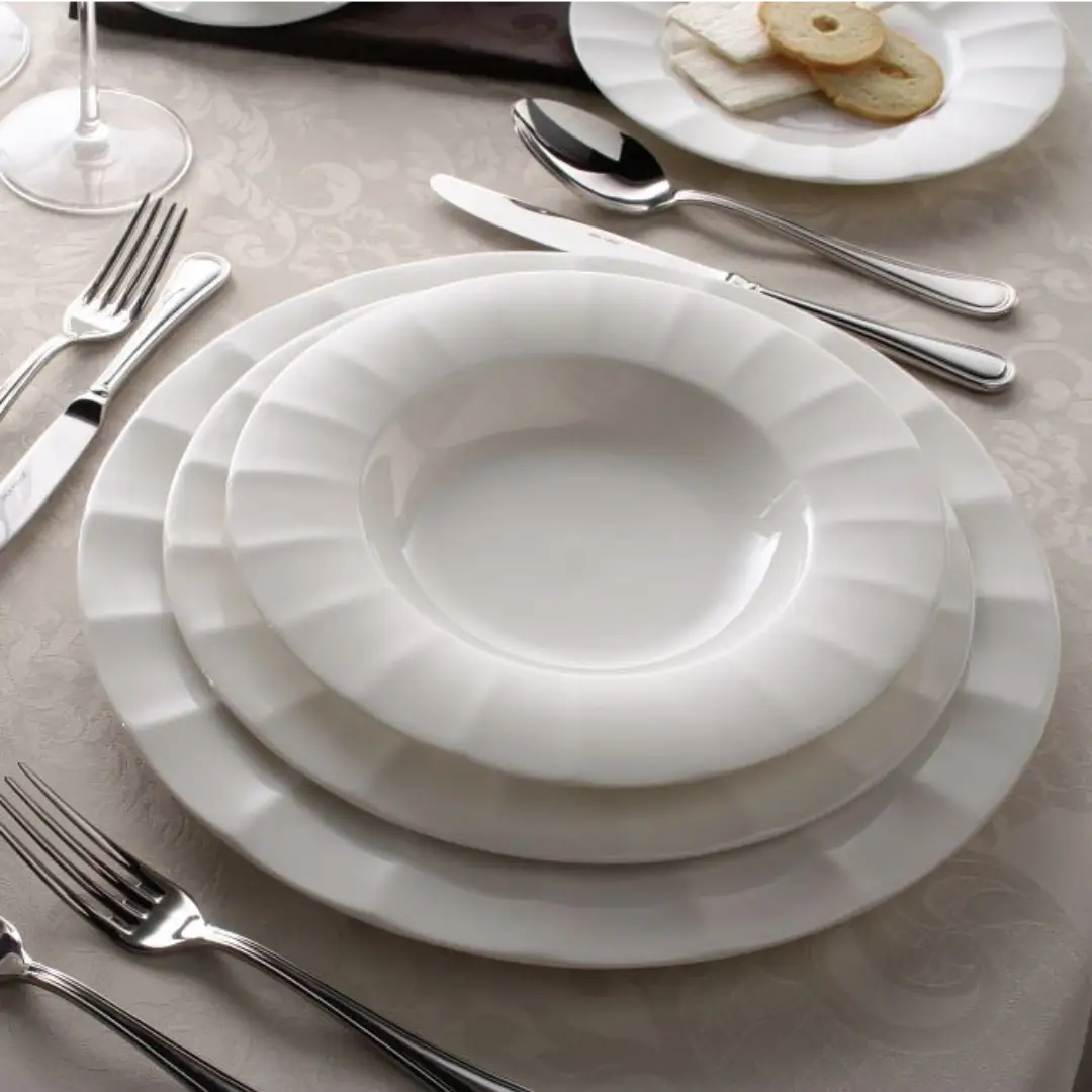 Serwis obiadowy Queen Bianco Tognana 18 elementów - Scapol  - 