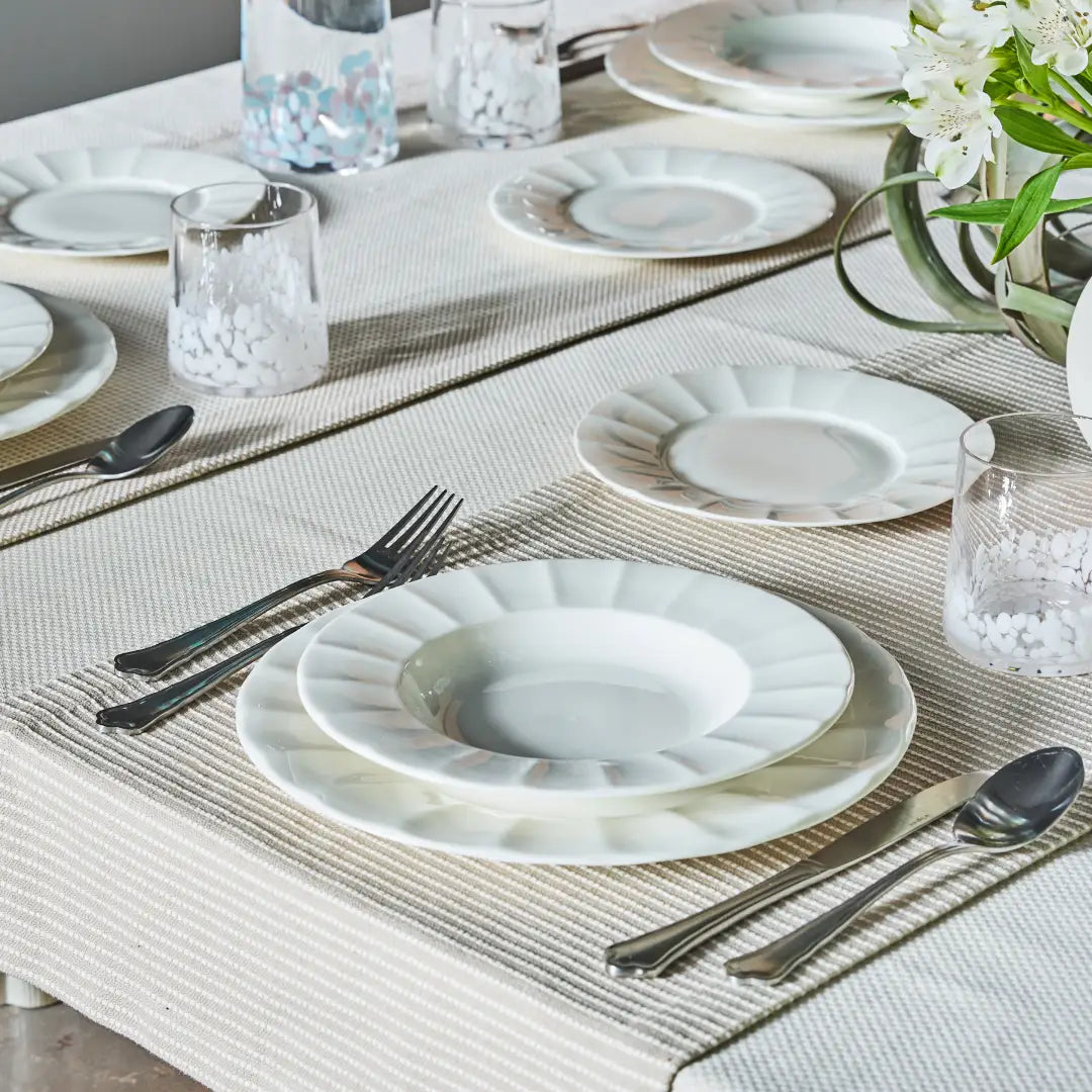 Serwis obiadowy Queen Bianco Tognana 18 elementów - Scapol  - 