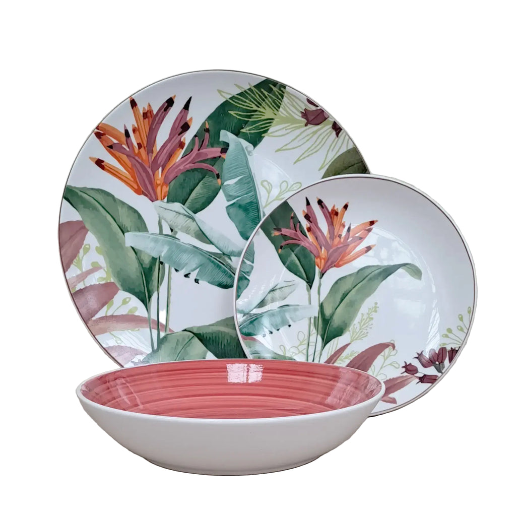 Serwis obiadowy Tropicalia Tognana 18 elementów - Scapol  - 