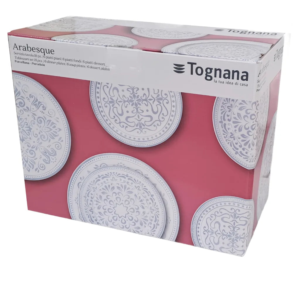 Serwis obiadowy Arabesque Tognana 18 elementów
