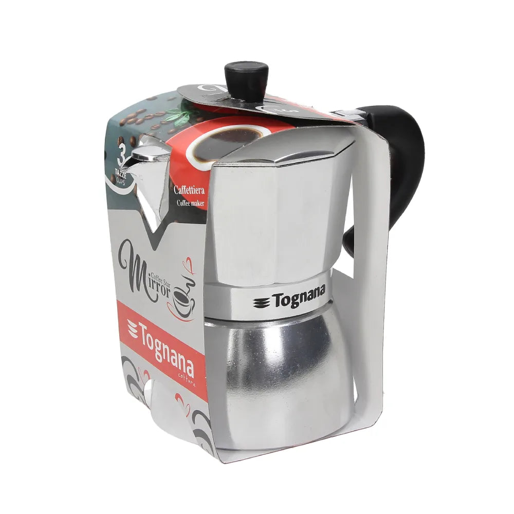 Kawiarka Aluminiowa Mirror Tognana - od  Scapol oficjalnego dysrtybutora marki Tognana  idealne na prezent 