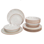 Serwis obiadowy Virtuo Beige Tognana 18 elementów