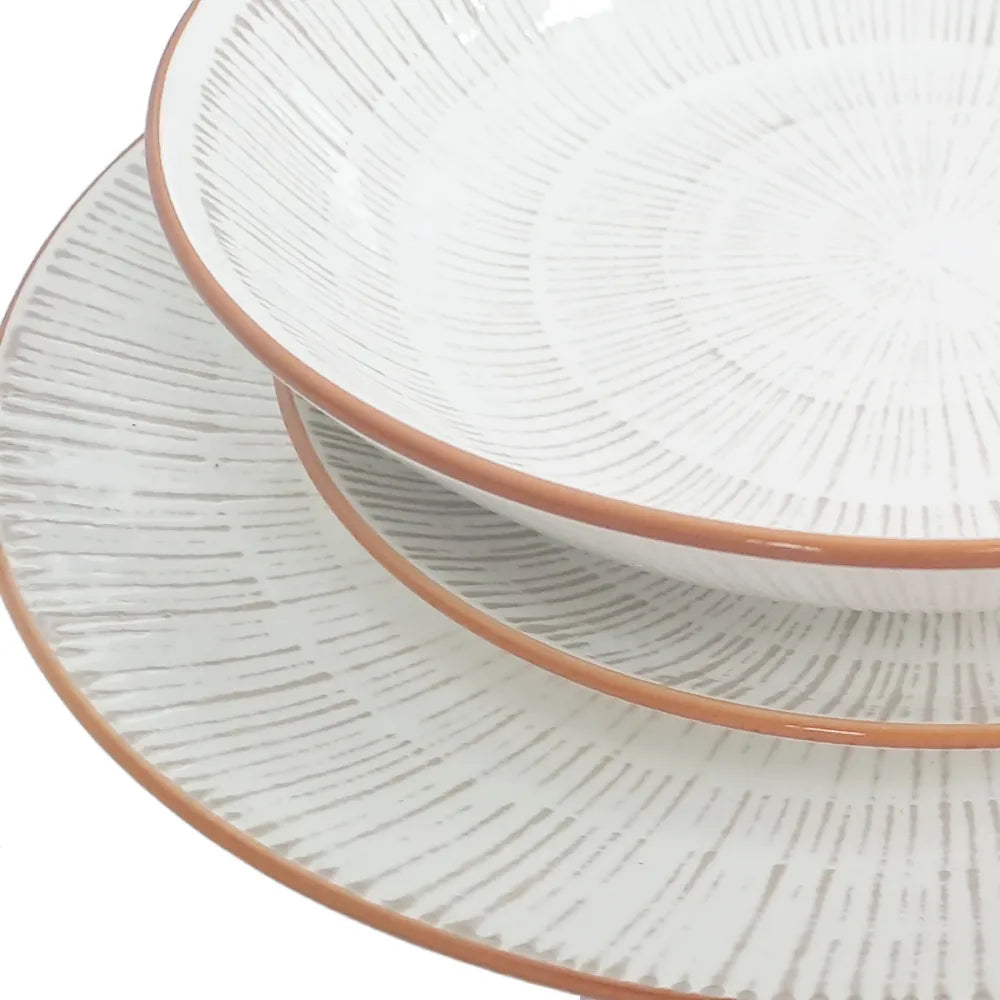 Serwis obiadowy Virtuo Beige Tognana 18 elementów