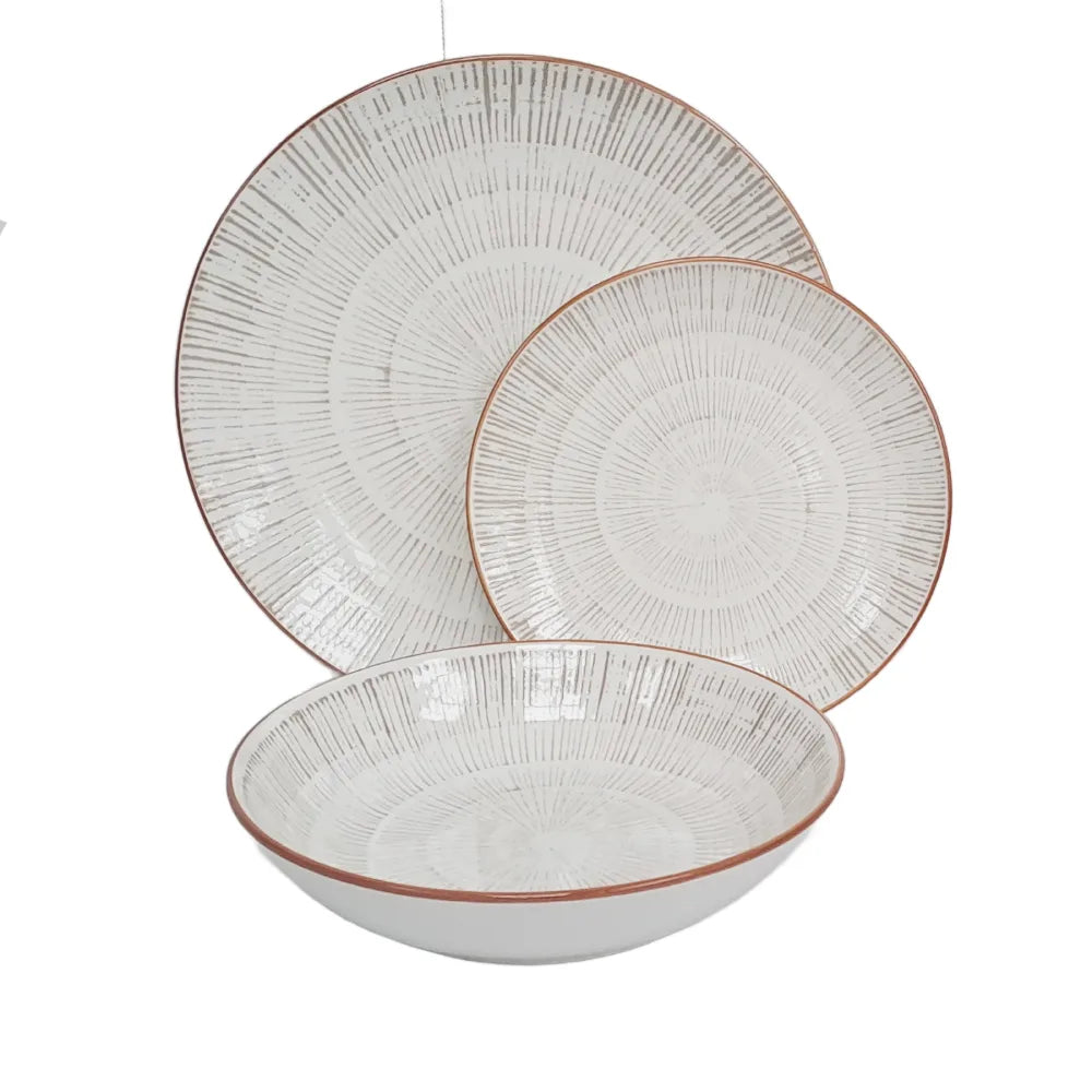 Serwis obiadowy Virtuo Beige Tognana 18 elementów