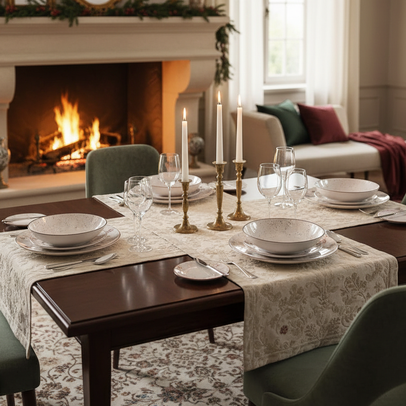 Serwis obiadowy Winter Season Tognana 18 elementów