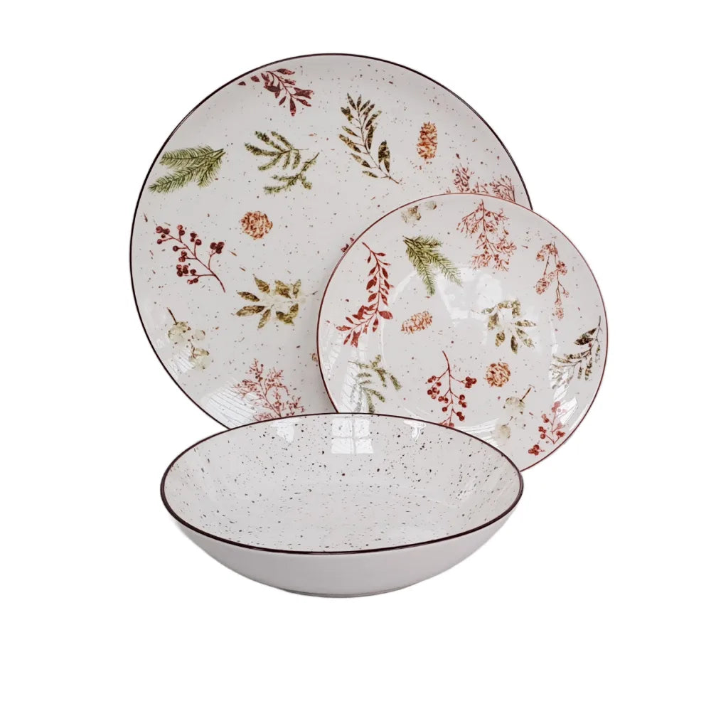 Serwis obiadowy Winter Season Tognana 18 elementów