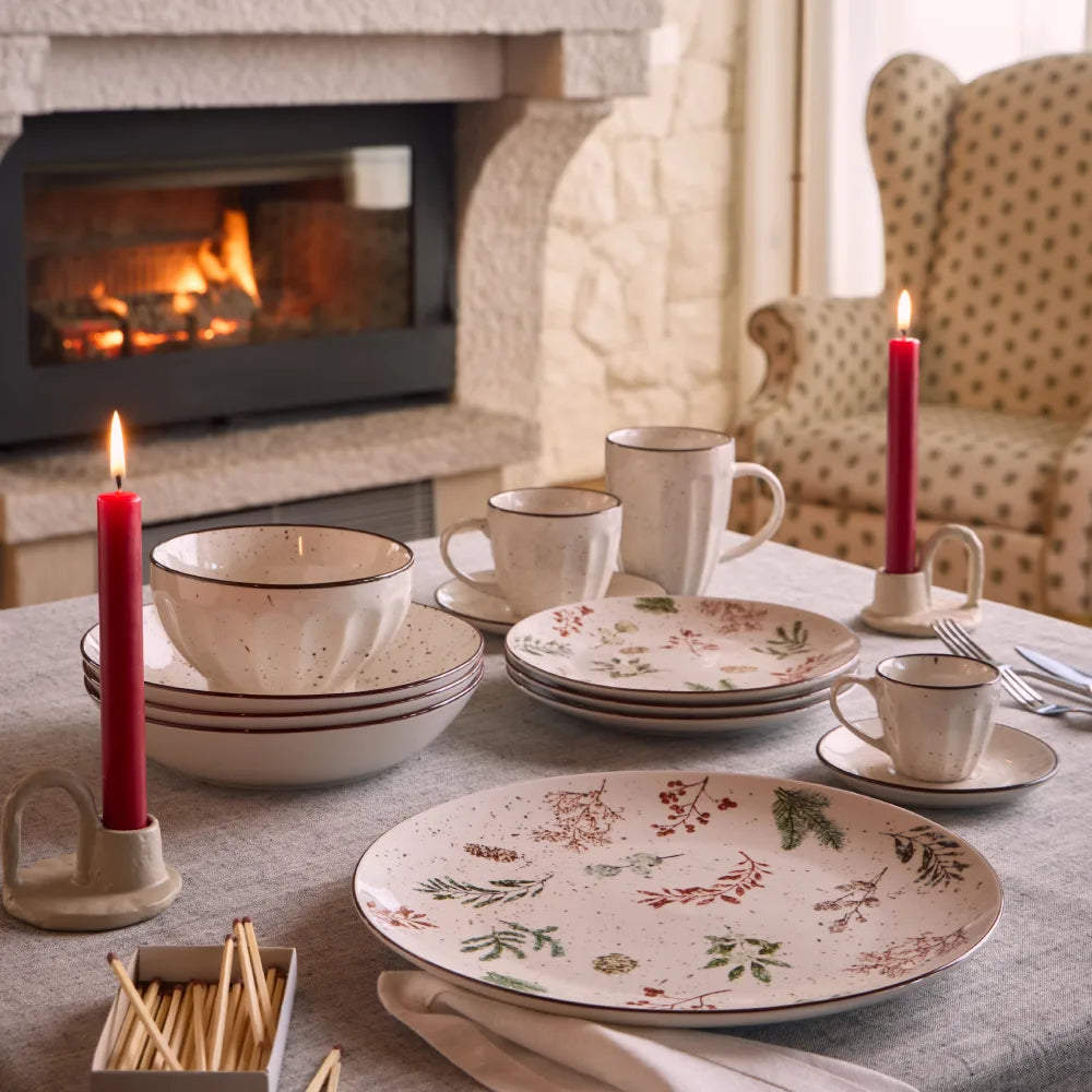 Serwis obiadowy Winter Season Tognana 18 elementów