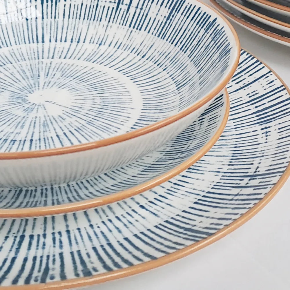 Serwis obiadowy Virtuo Blue Tognana 18 elementów