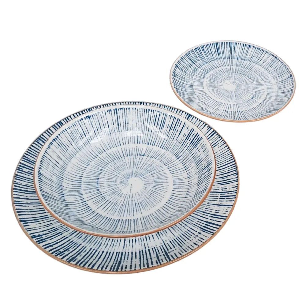 Serwis obiadowy Virtuo Blue Tognana 18 elementów