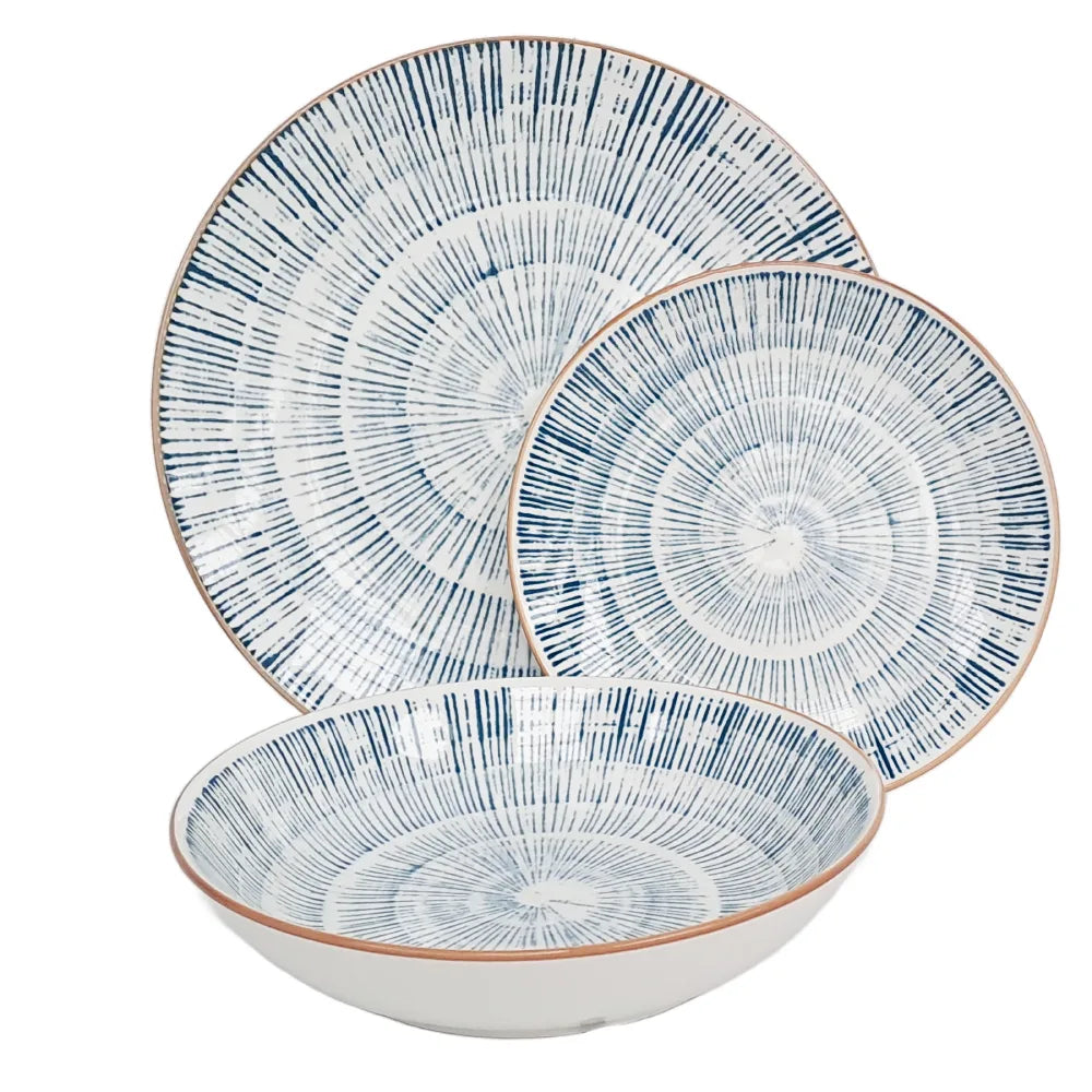 Serwis obiadowy Virtuo Blue Tognana 18 elementów