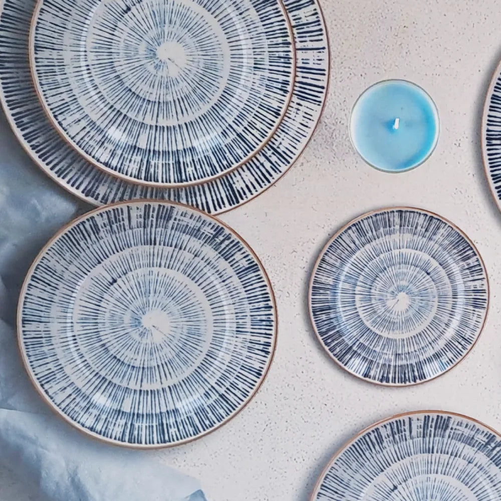 Serwis obiadowy Virtuo Blue Tognana 18 elementów