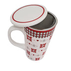 Kubek do zaparzania Vichy Red Tognana - od  Scapol oficjalnego dysrtybutora marki Tognana  idealne na prezent 