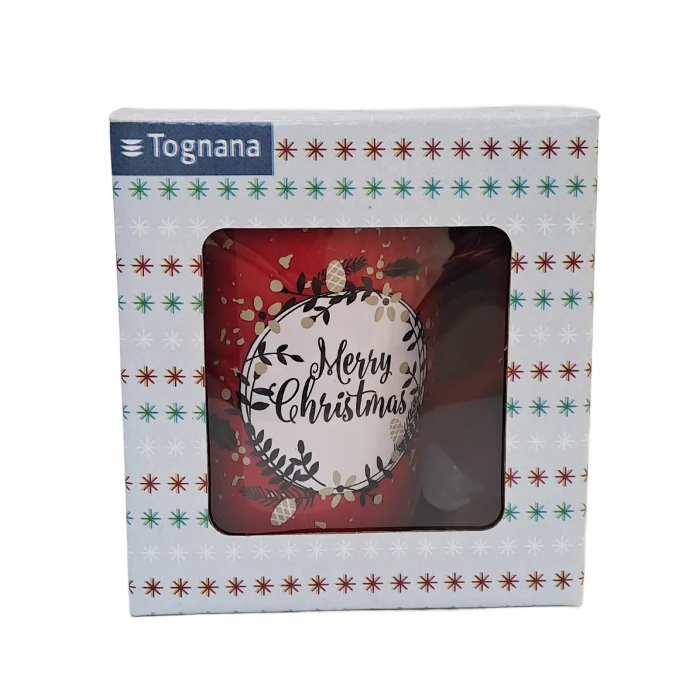 Kubek z łyżeczką Natale Traditional Tognana - od  Scapol oficjalnego dysrtybutora marki Tognana  idealne na prezent 