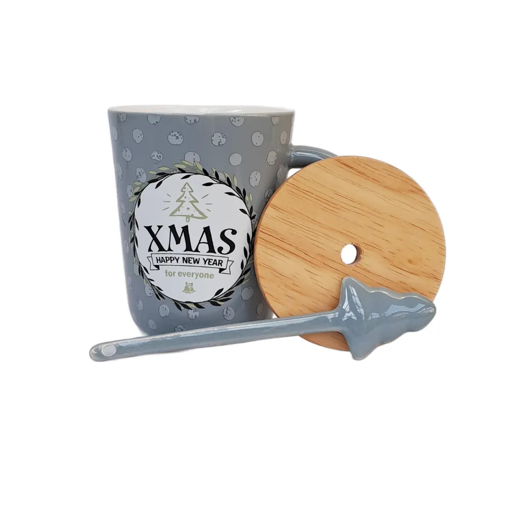 Kubek z łyżeczką Natale Traditional Tognana - od  Scapol oficjalnego dysrtybutora marki Tognana  idealne na prezent 