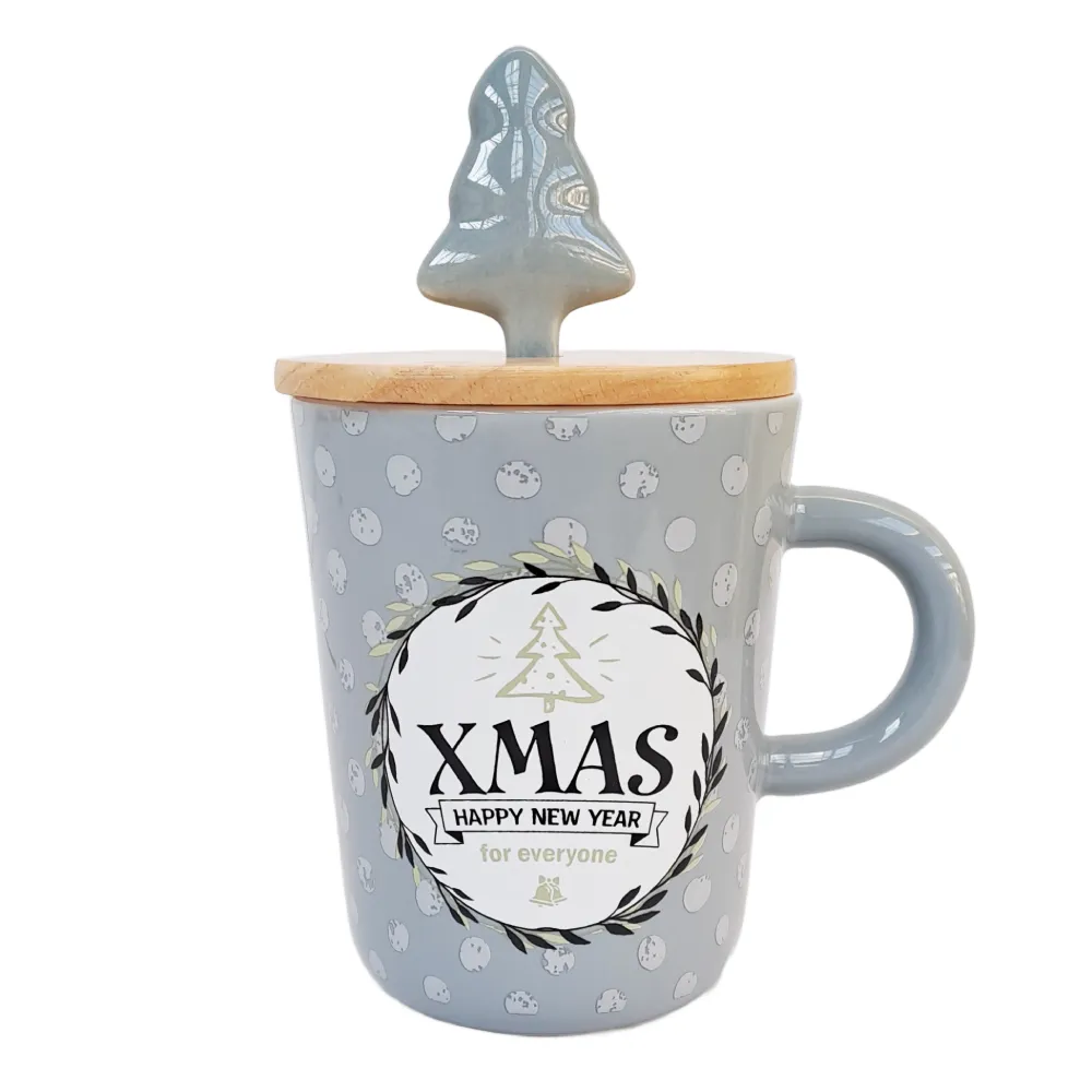 Kubek z łyżeczką Natale Traditional Tognana - od  Scapol oficjalnego dysrtybutora marki Tognana  idealne na prezent 