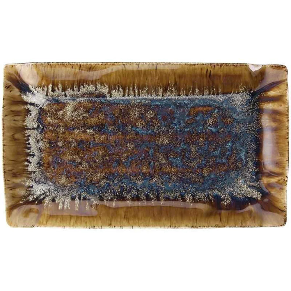 Talerz prostokątny Reef Oyster 35 x 20 cm Tognana