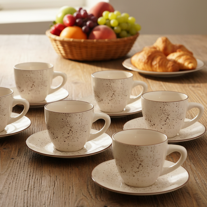 Zestaw filiżanek do kawy i herbaty 6 szt Stay Tognana.