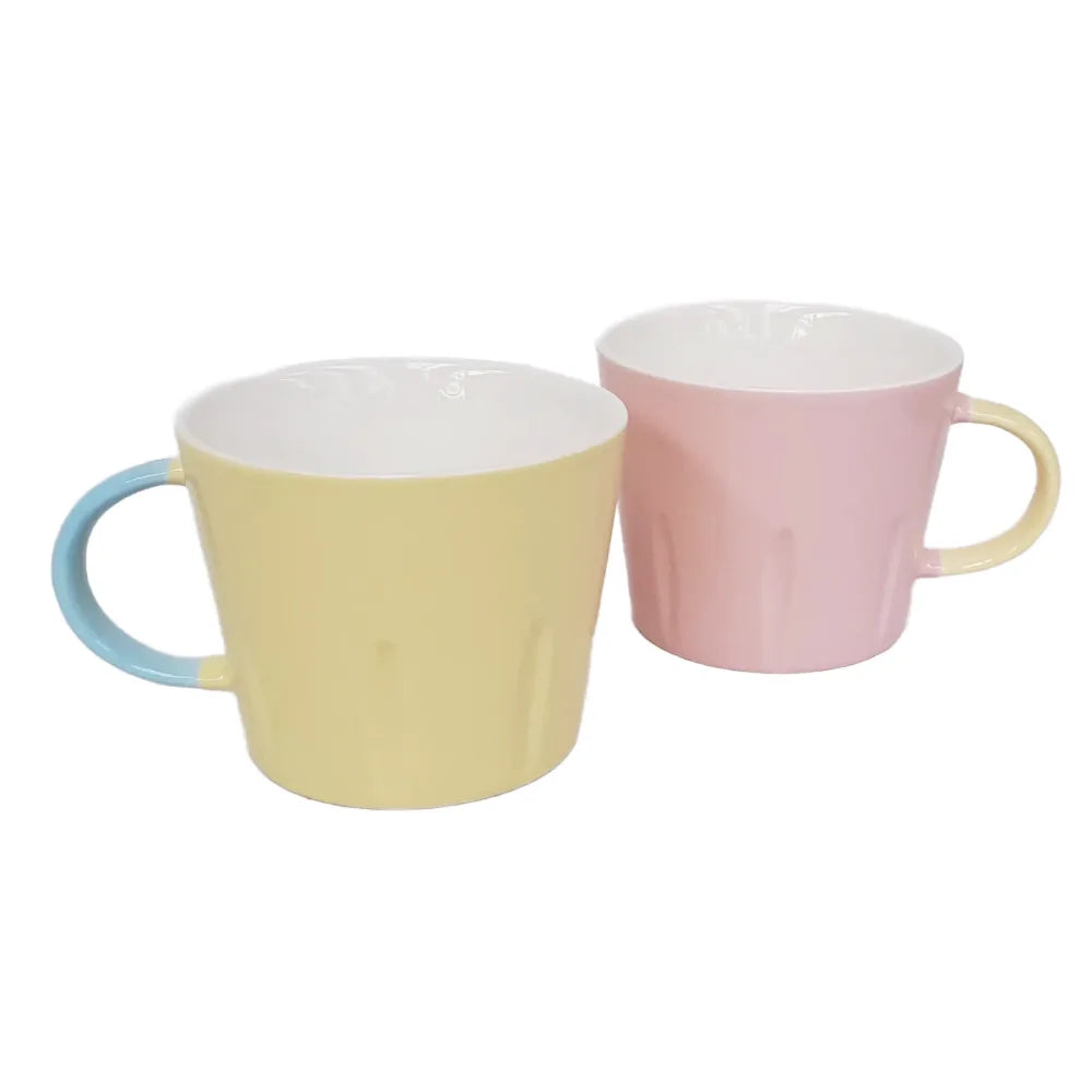 Zestaw 2 kubków Color Block Tognana