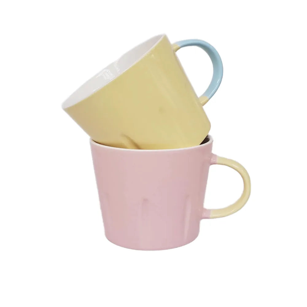 Zestaw 2 kubków Color Block Tognana